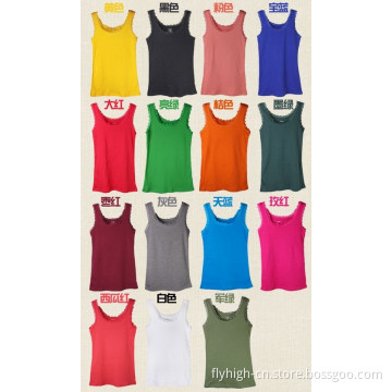 Custom Wholesales Fashion Lady Lace Tank Tops